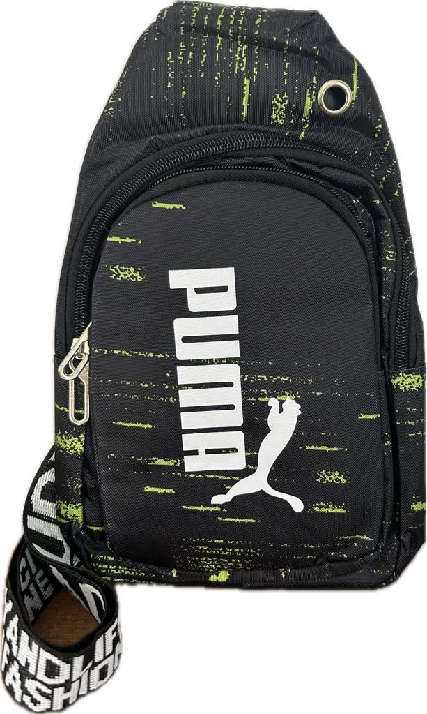 Sac Bandoullière Puma- Noir/ Vert
