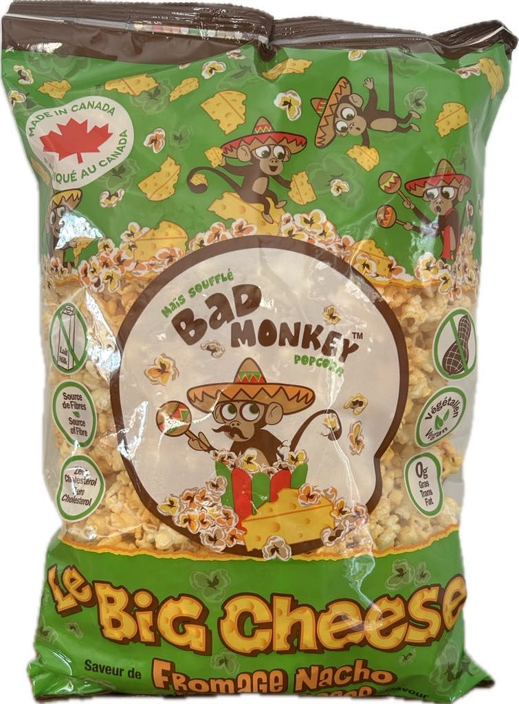 Maïs soufflé Bad Monkey Cheese Nacho