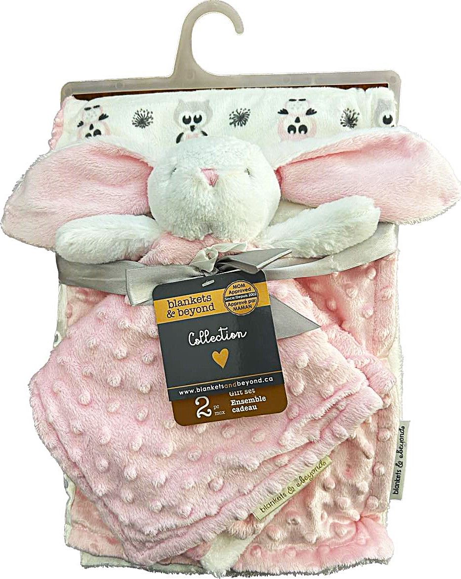 Ensemble couverture et toutou