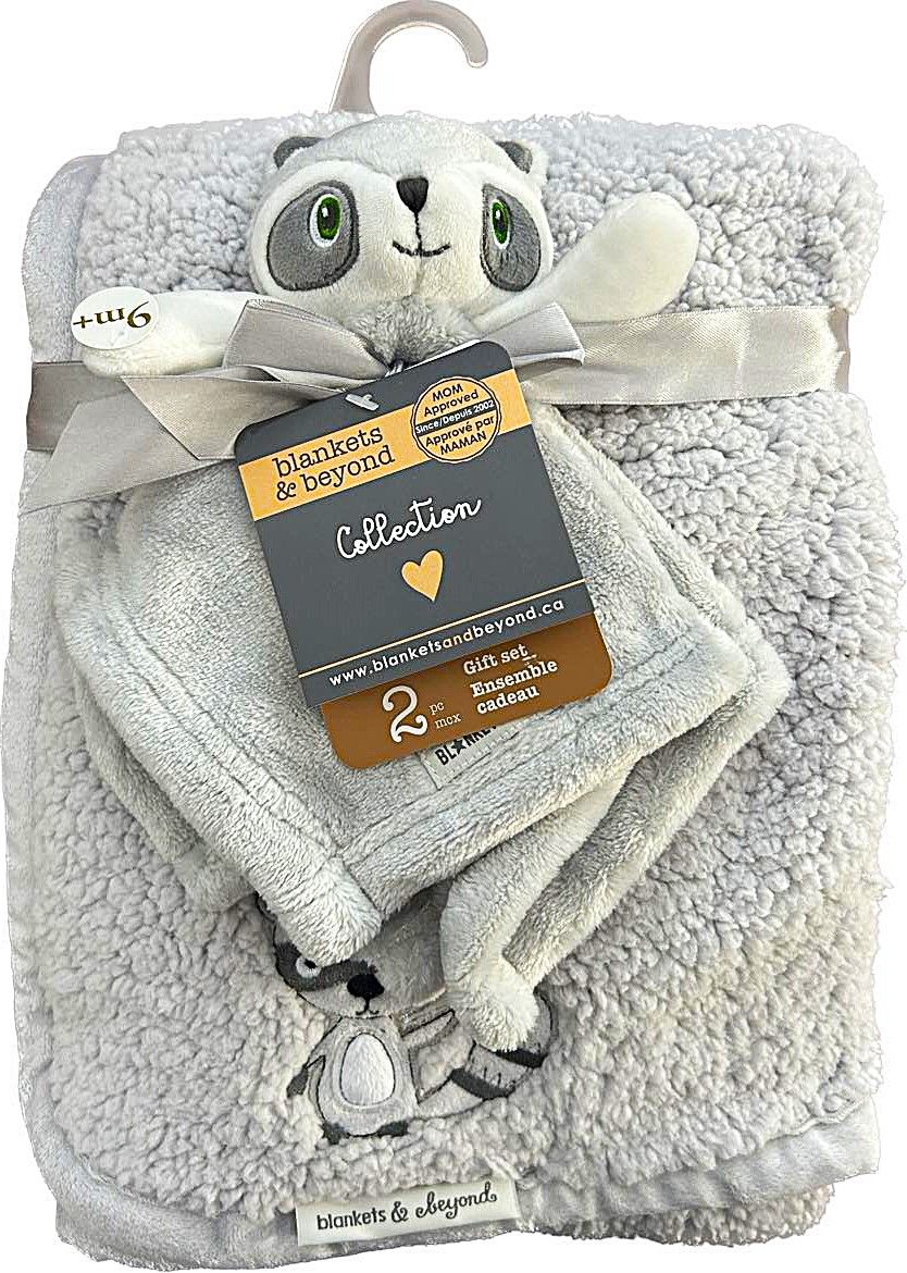 Ensemble couverture et toutou