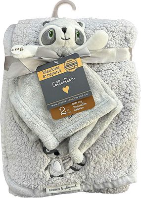 Ensemble couverture et toutou