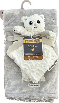 Ensemble couverture et toutou