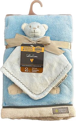 Ensemble couverture et toutou