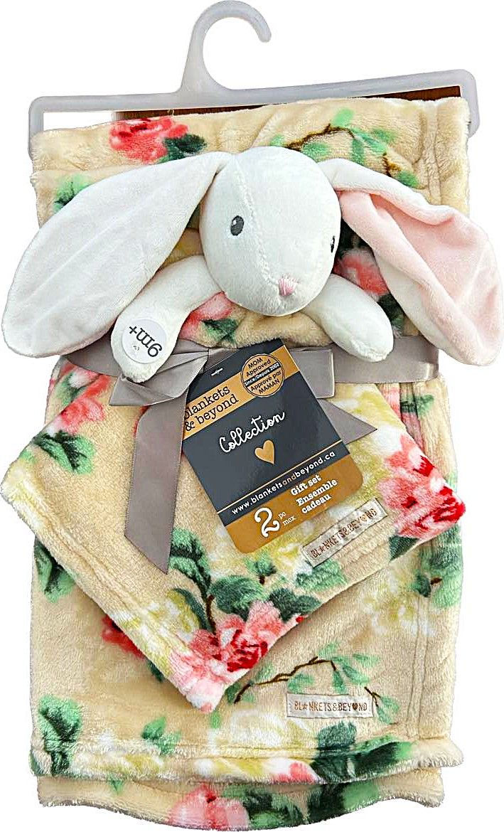 Ensemble couverture et toutou