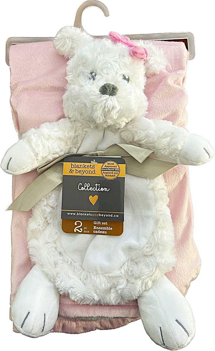 Ensemble couverture et toutou