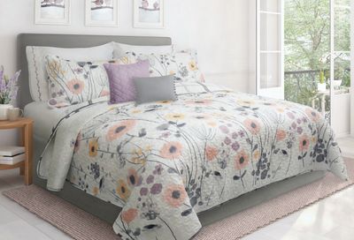 Ensemble de courtepointe somptueux Mirabelle