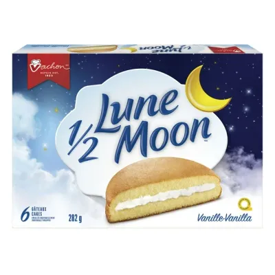 Vachon 1/2 Lune Vanille 282g