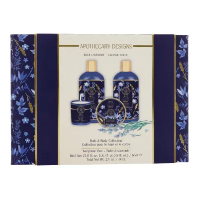 Collection pour le bain et le corps Lavande bleue