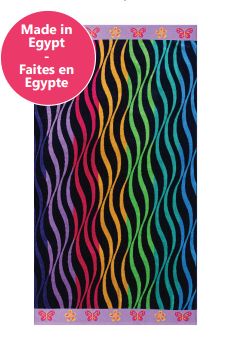 Grande Serviette - Ondulations