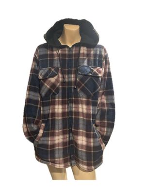 Veste doublée à carreaux