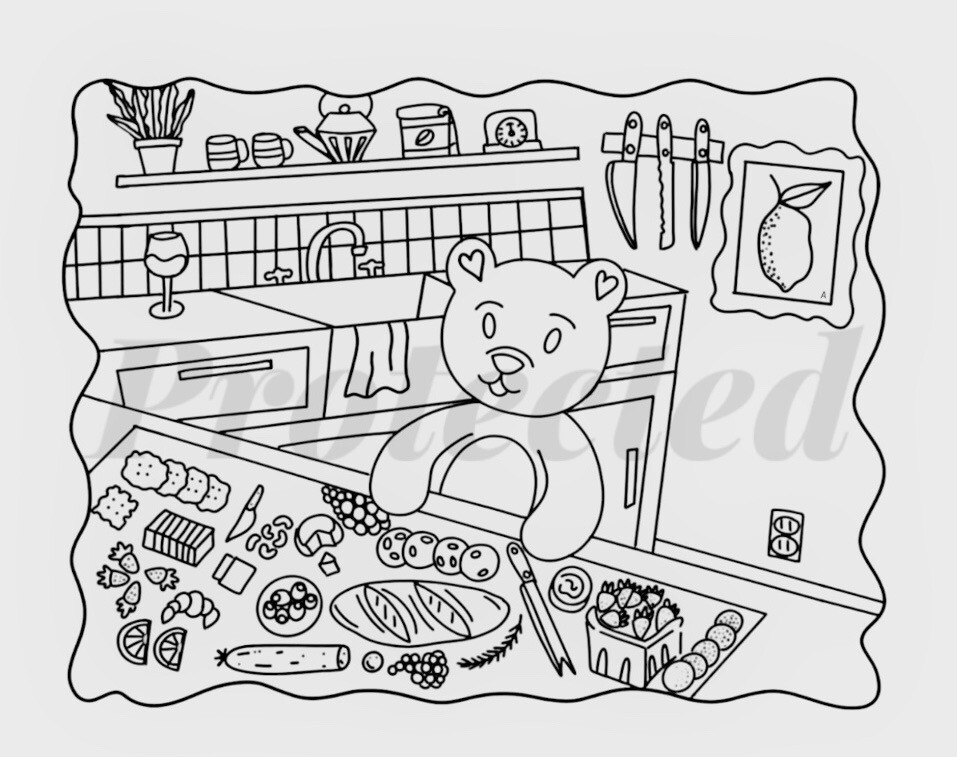 Charcuterie Bear