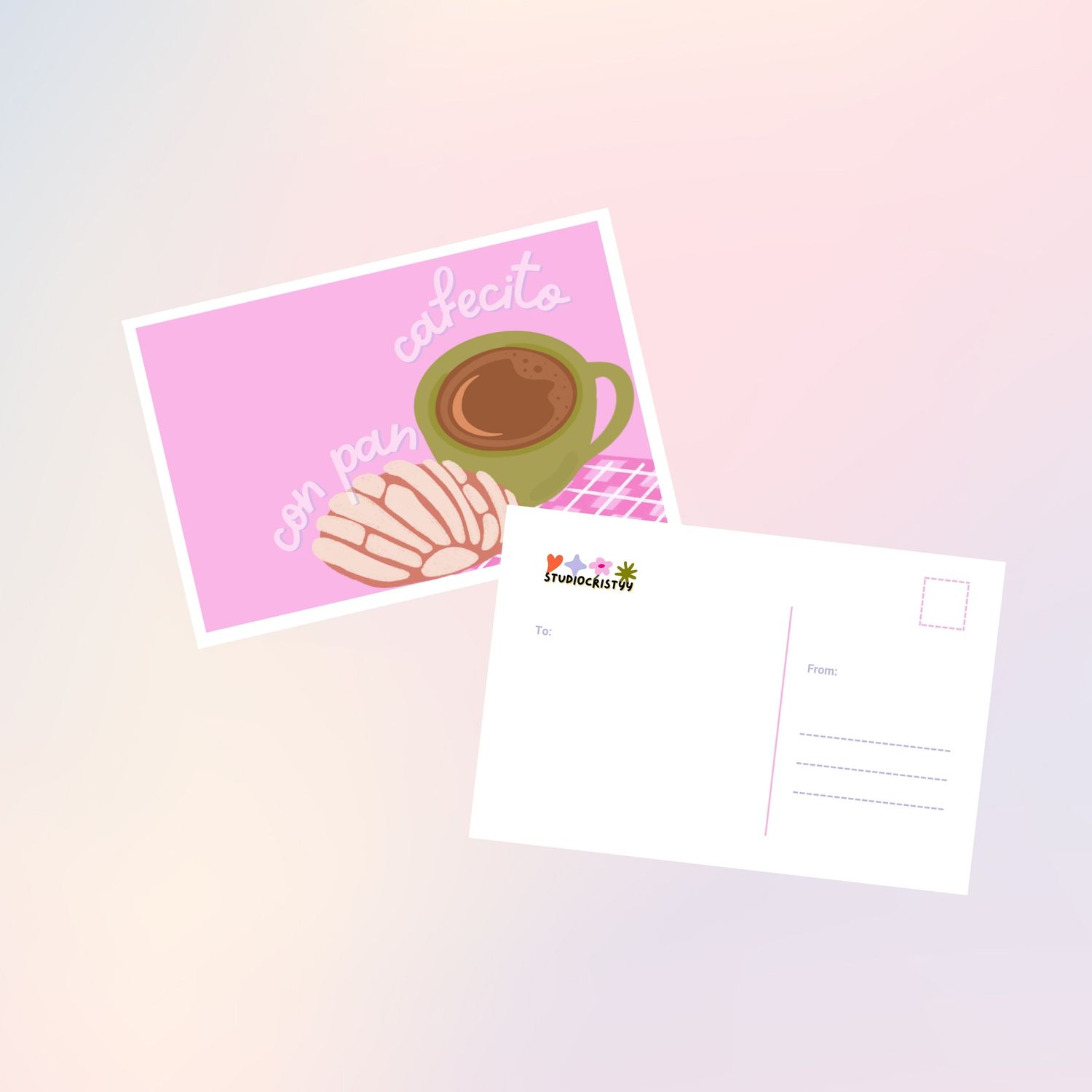 Cafecito Con Pan Postcard