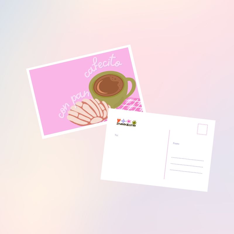 Cafecito Con Pan Postcard