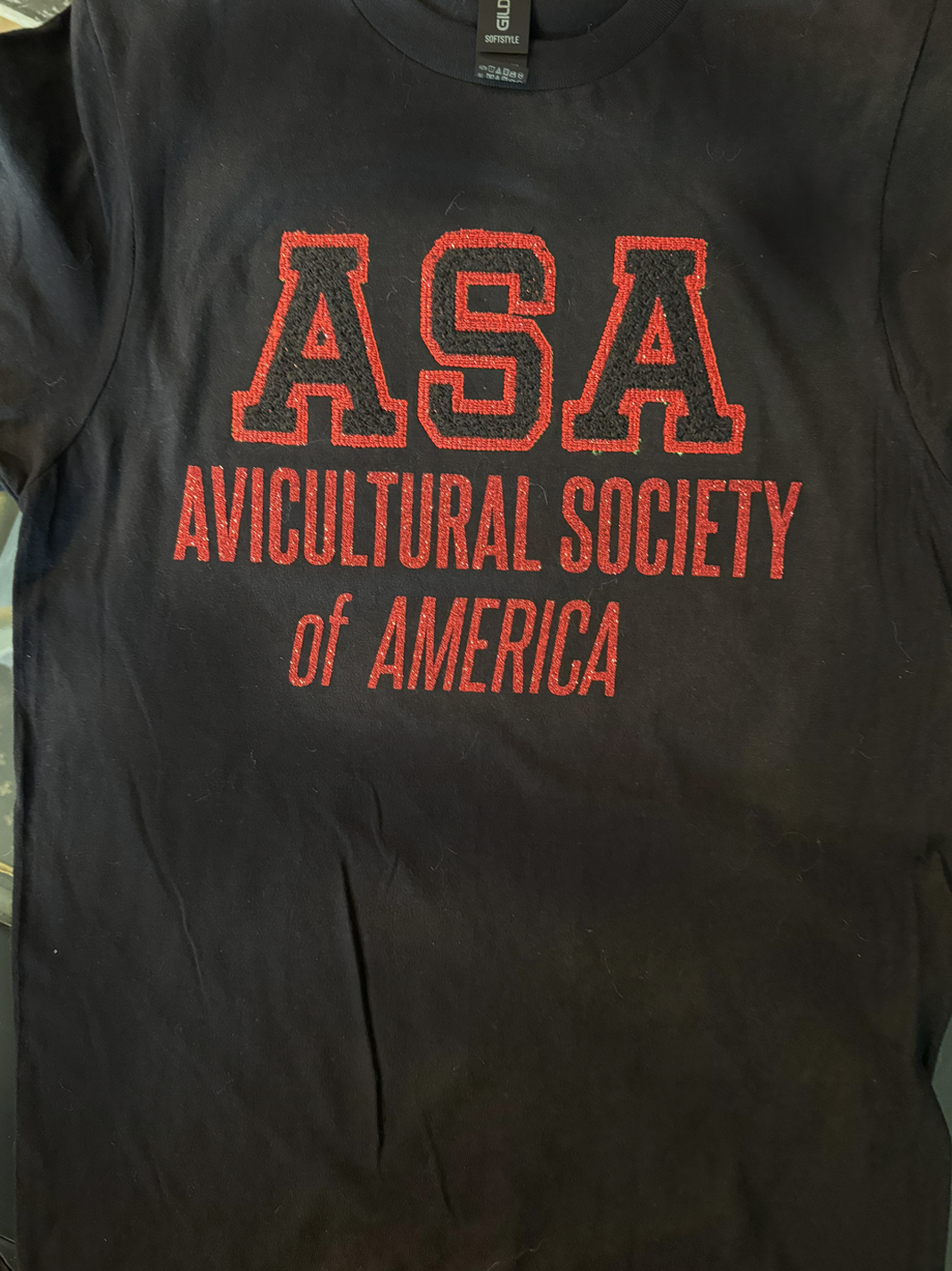 ASA Varsity Black T-shirt
