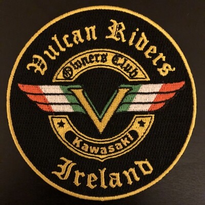 Vulcan Riders Ireland Patch