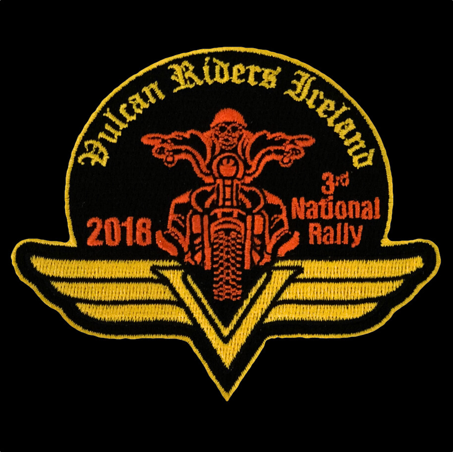 Vulcan Riders Ireland 3rd National Rally 2018 Patch