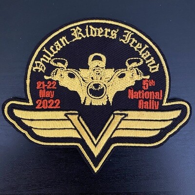 Vulcan Riders Ireland 5th National Rally 2022 Patch