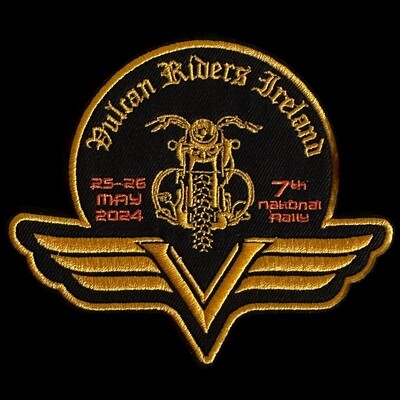 Vulcan Riders Ireland 7th National Rally 2024 Patch