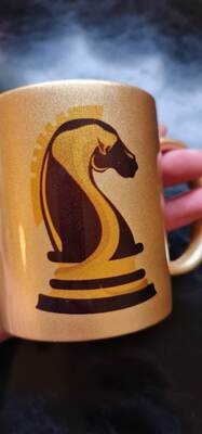 TATE gold mug