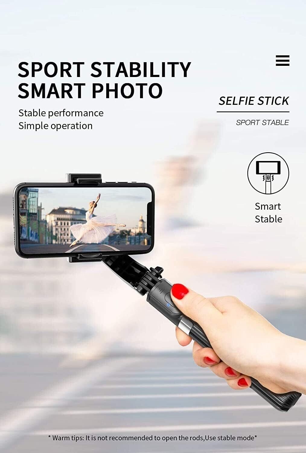 L08 Handheld Gimbal
Gimbal Stabilizer for Smartphone