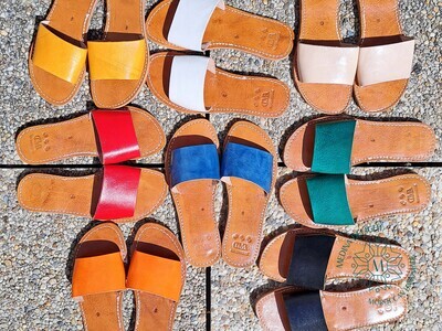 Moroccan Handmade Leather Sandals for Women
