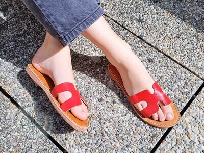 Moroccan Handmade Leather Sandals for Women