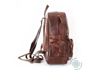 LARGE TRAVEL BACKPACK, Mens and Womens Leather Rucksack