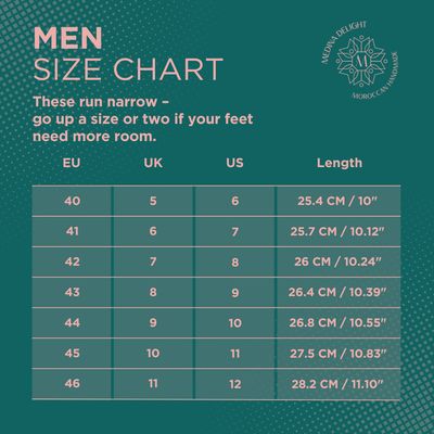 Men&#39;s Moroccan Babouche Slippers