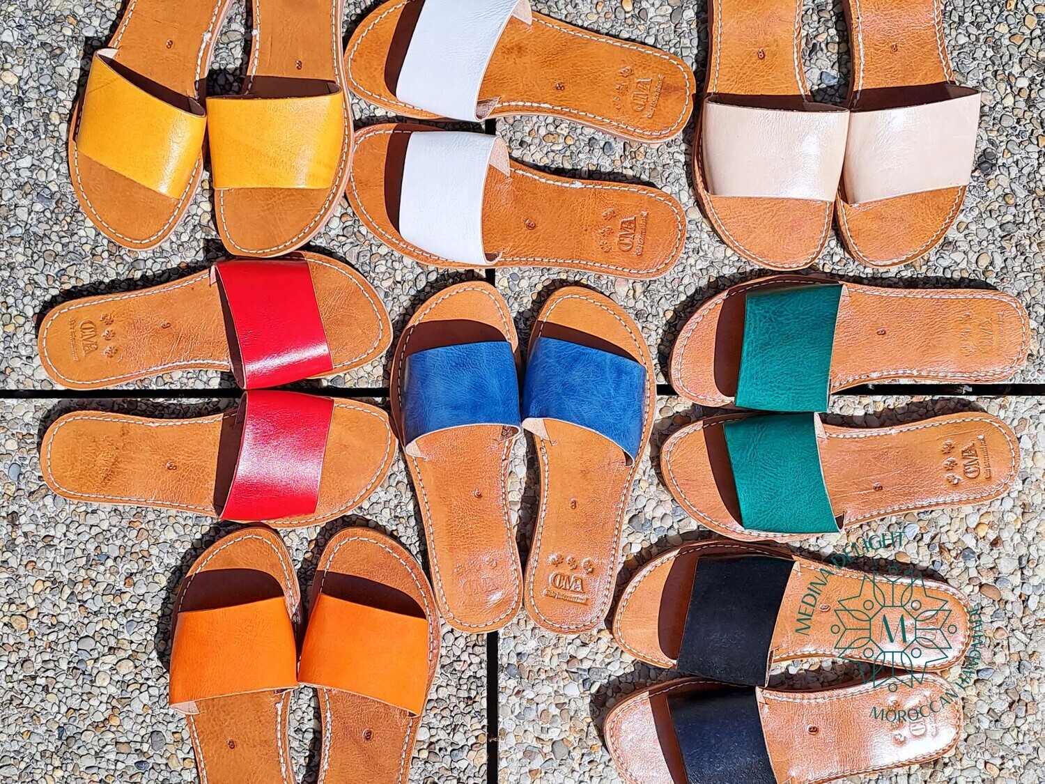 Moroccan Handmade Leather Sandals for Women