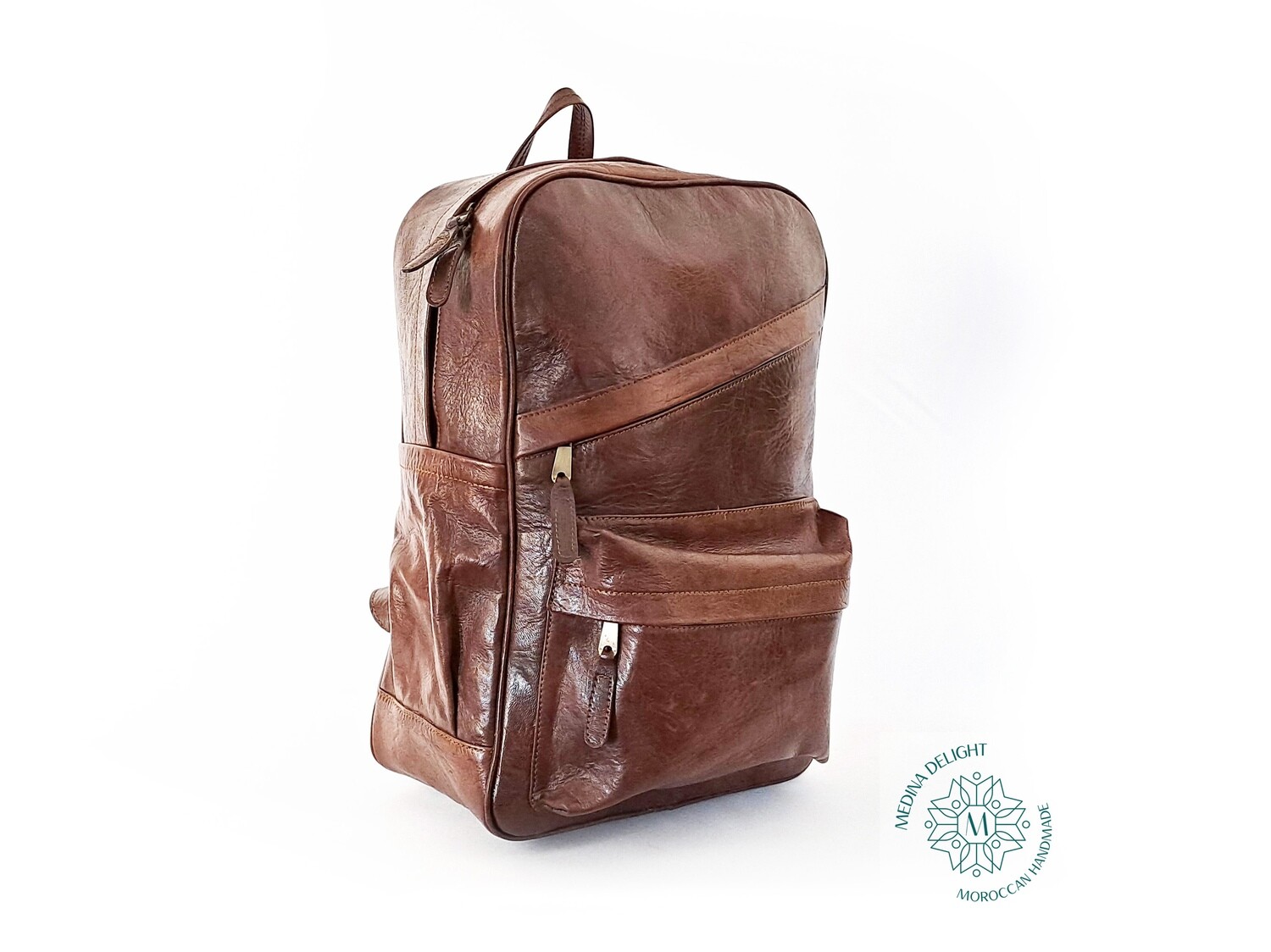 LARGE TRAVEL BACKPACK, Mens and Womens Leather Rucksack