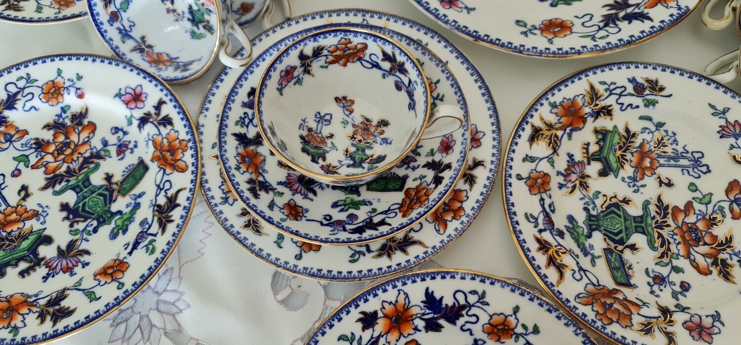 Antique English Tea & Cake set
