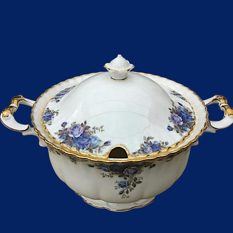 Royal Albert Moonlight Rose Large Soup Tureen, 3 Litre