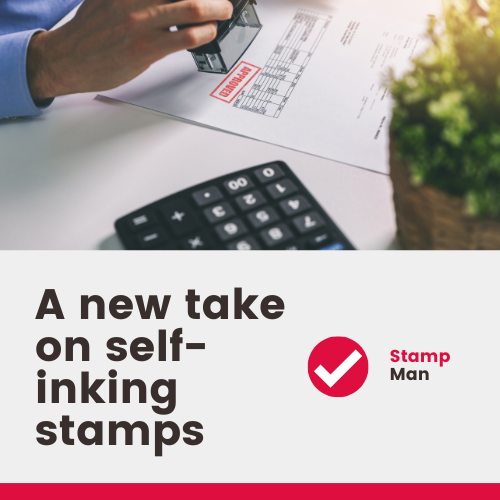 Self Inking Stamp Display Self-inking stamps