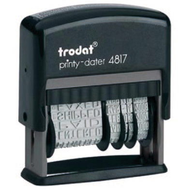 Trodat Printy 4817 Dial-A-Phrase Dater
