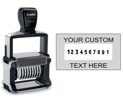 Trodat Professional 55510PL 10 Band Numberer with Text