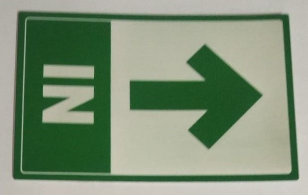 Sign "In" with various colour and size options