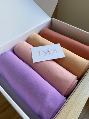 Box de 4 Mousselines