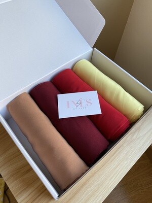 Box de 4 Soie de Médine