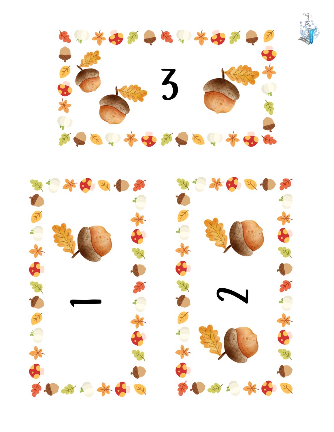 A is for acorn introduction to the letter A workbook 