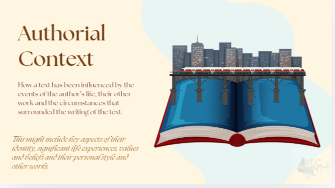 Understanding context Highschool level English reading material and exercises 