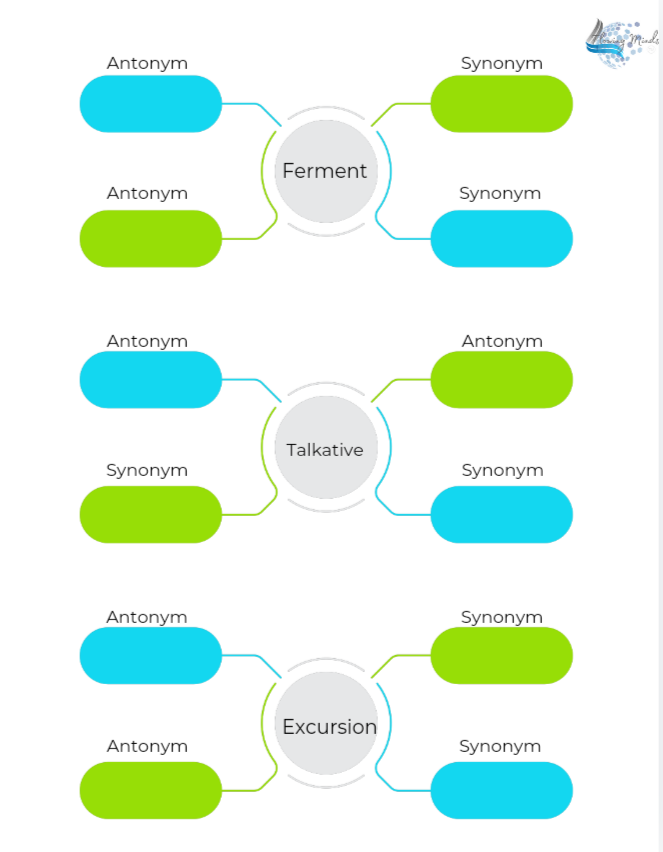 Vocabulary words workbook