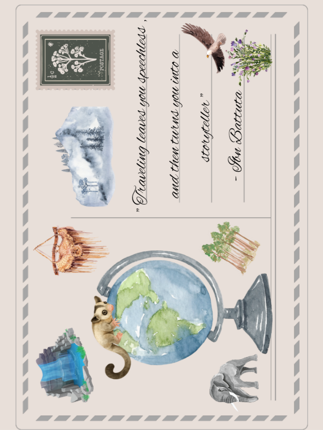 Travel leaves you speechless poster