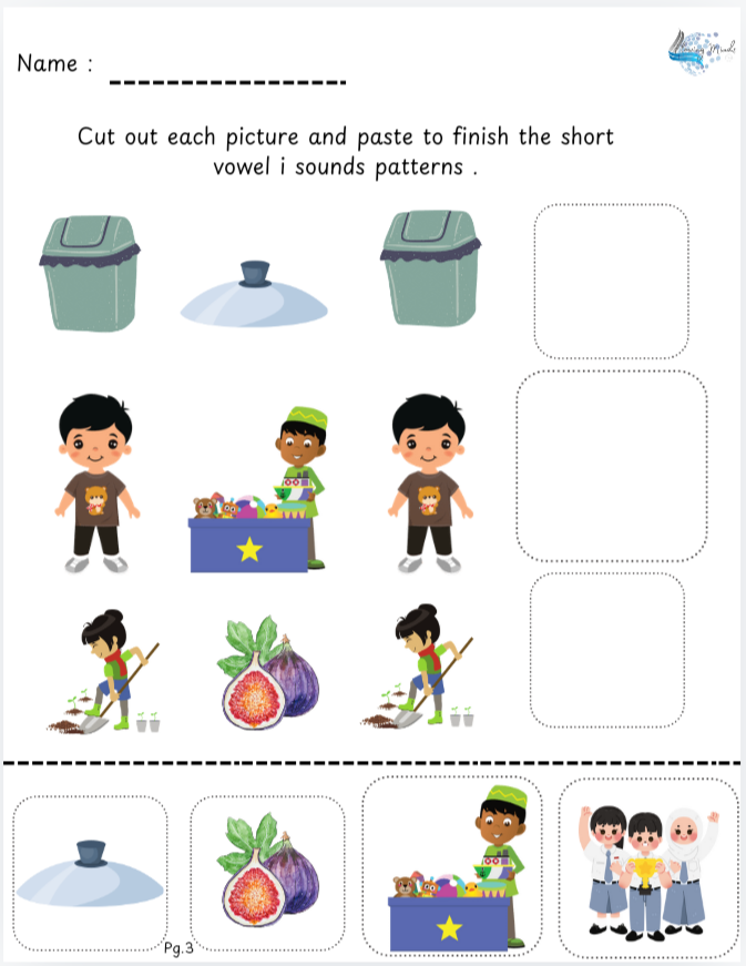 CVC short vowel resources and activity pack