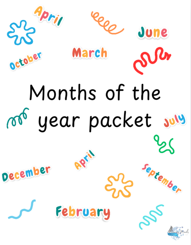 Months of the year packet