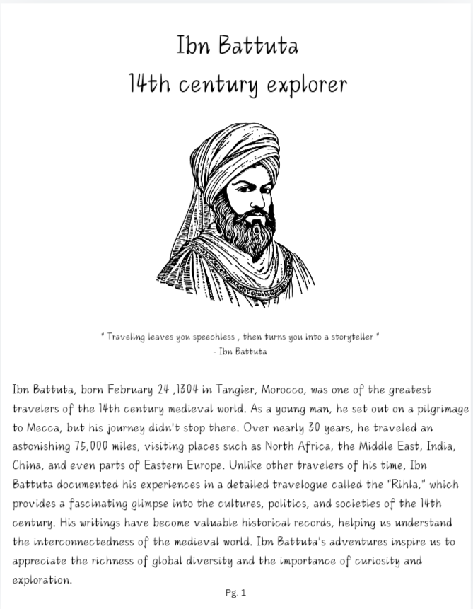 Ibn Buttuta resource