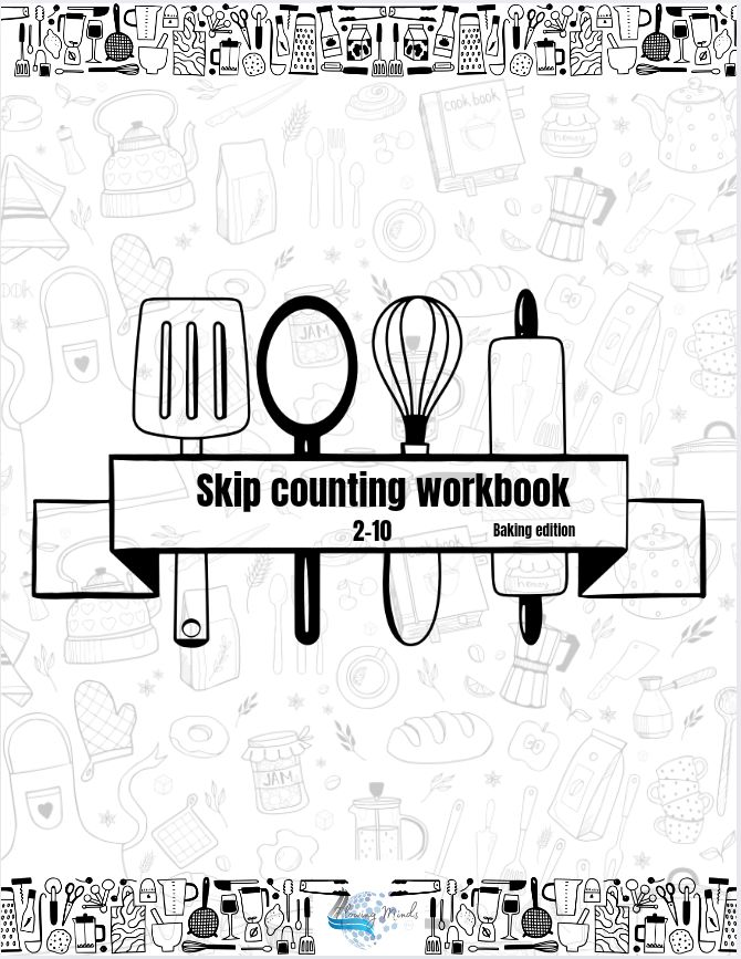 Skip counting workbook : Baking edition 🍞