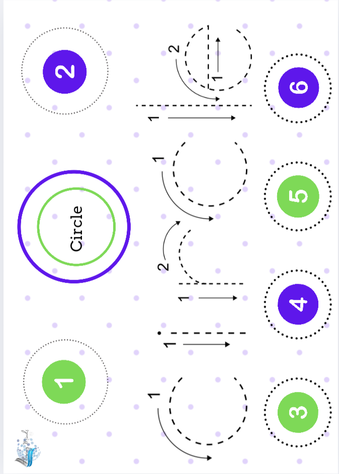 Shapes Messy Mat : Circle fun 😊