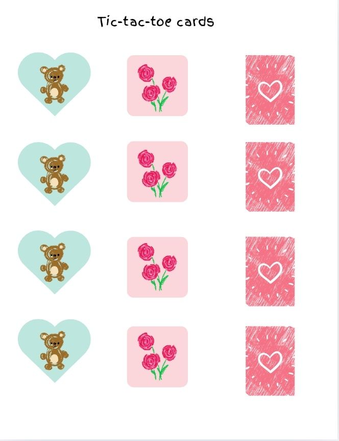 Hearts activity book