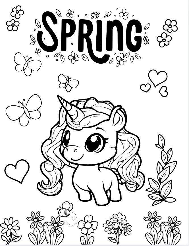 Hearts activity book