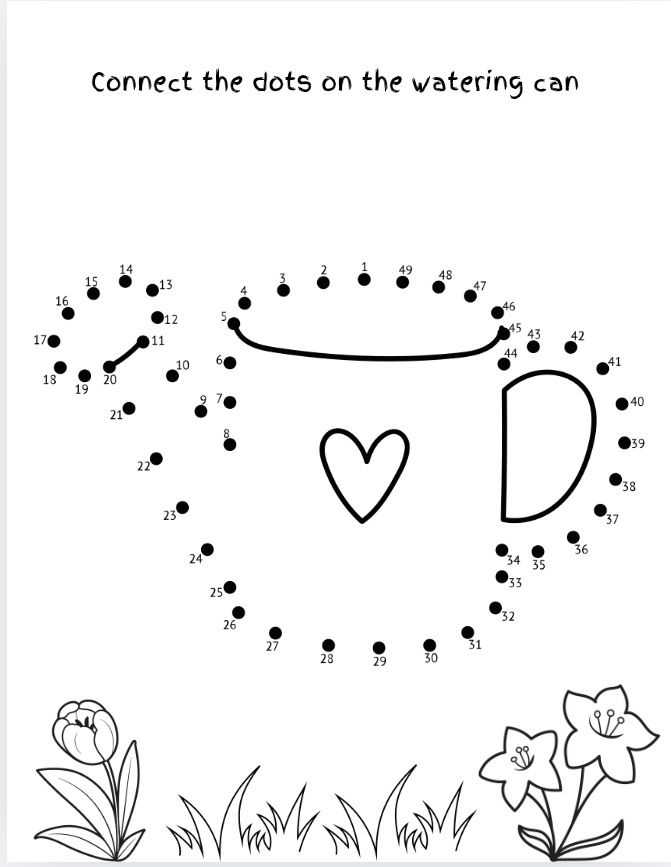 Hearts activity book